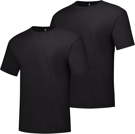 Hanes Men's Beefy-t T-Shirt, Heavyweight Cotton Tee, 1 Or 2 Pack, Big & Tall