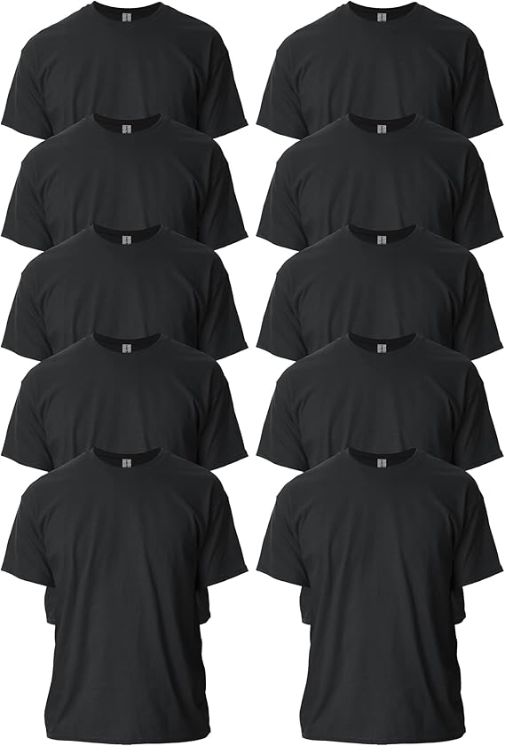 Gildan 超棉 T 恤,款式 G2000,多件装